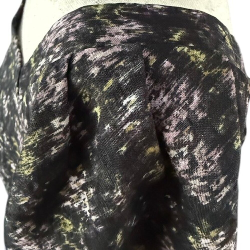 Madewell Hopewell Puff-Sleeve Crop Top in Blurred Ikat Smocked Back Size XXL nWT - Picture 6 of 13